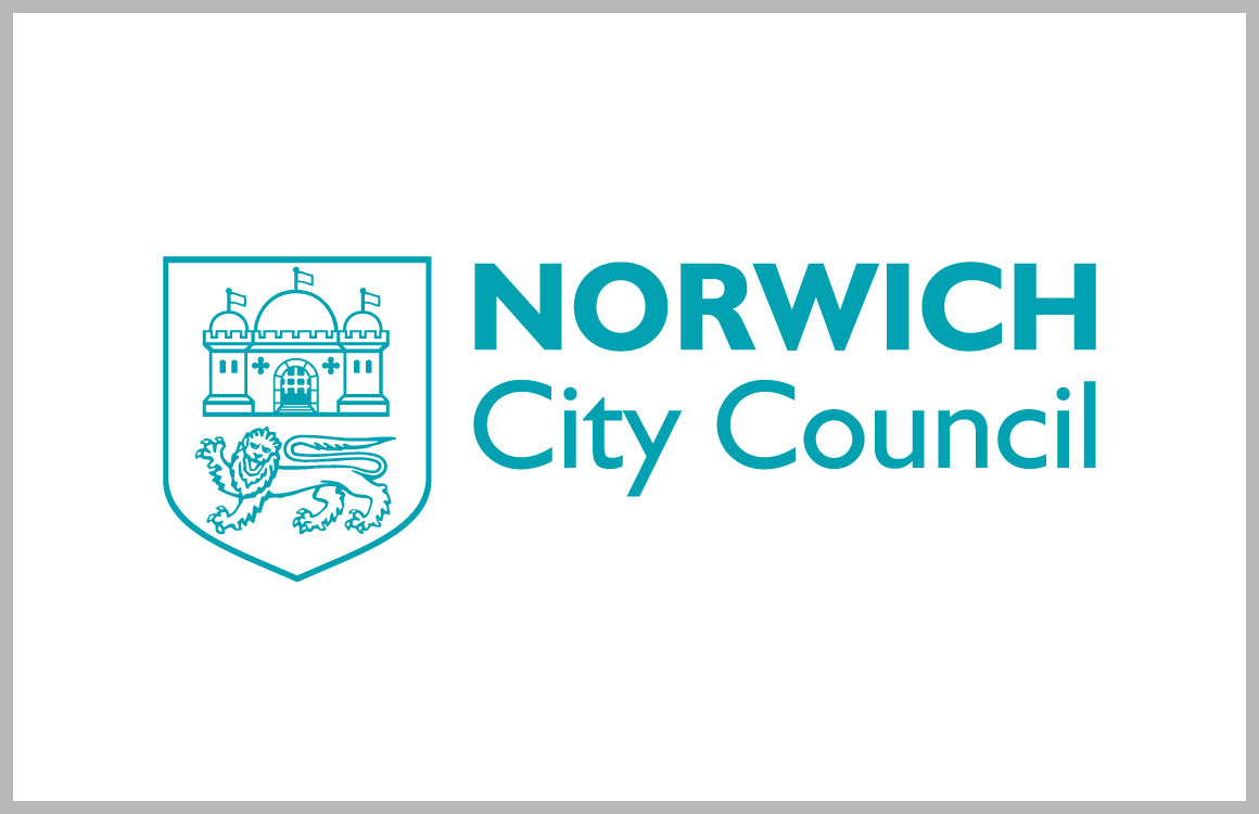 Norwich city council logo and case study
