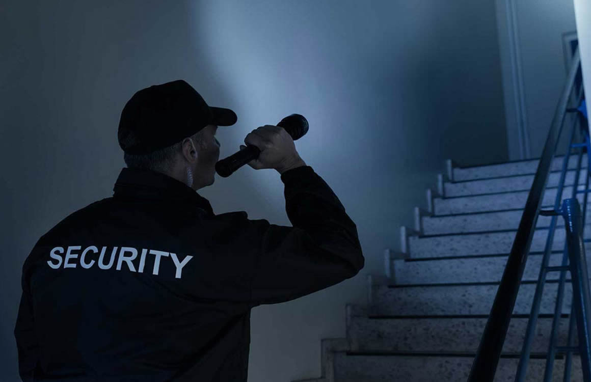 Hire night watched security officers in Herefordshire