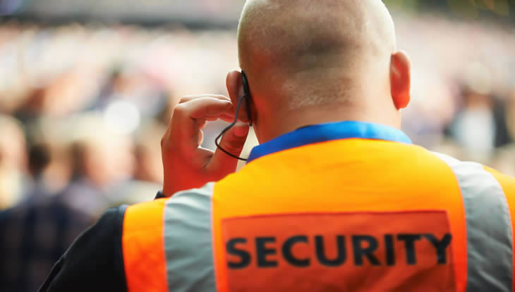 Hire manned security officers in the South East