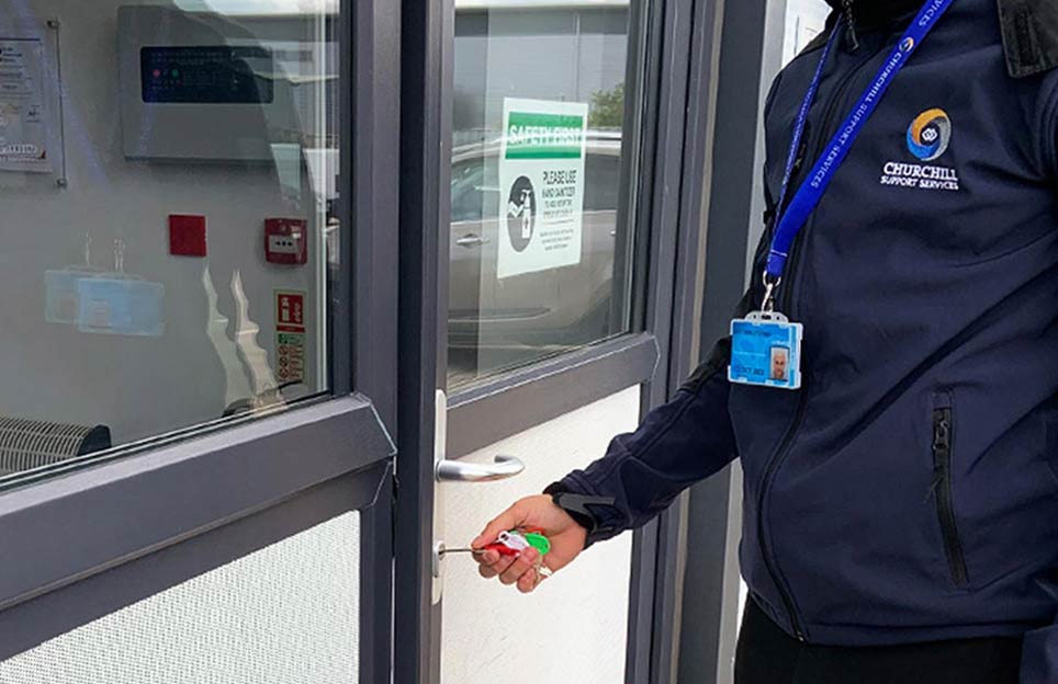 hire hyde key holding and alarm response
