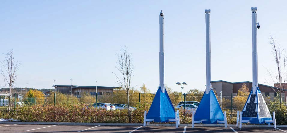 How does CCTV work in Northampton?